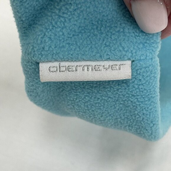 Obermeyer Headband Ear Warmer Ski Snowboard Girls Flower Blue Yellow Soft - Picture 4 of 5